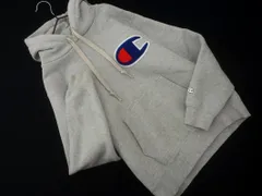 Champion チャンピオン 裏起毛 プルオーバー パーカー sizeS/グレー ◇■ レディース