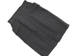 JUSGLITTY ジャスグリッティー ウール混 バックリボン タイト スカート size0/チャコール ◇■ レディース