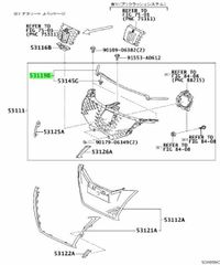安いラジエータグリルプロテクタ 53119の通販商品を比較