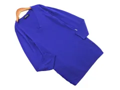 Brahmin ブラーミン ウール100% Vネック ニット セーター size38/青 ◇■ レディース