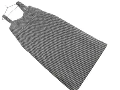 URBAN RESEARCH Sonny Label アーバンリサーチサニーレーベル チェック ジャンパー スカート sizeF/黒ｘグレー ◇■ レディース