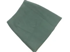 NATURAL BEAUTY BASIC ナチュラルビューティーベーシック ウール混 Aライン 台形 スカート sizeM/緑 ◇■ レディース