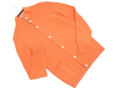 green label relaxing グリーンレーベルリラクシング ユナイテッドアローズ ウール100% ポケット カーディガン sizeS/オレンジ ◇■ メンズ