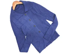 SELECT MOCA セレクトモカ ニット カーディガン sizeF/青 ◇■ レディース