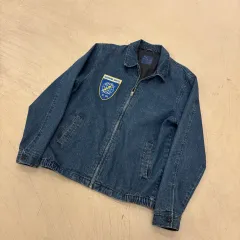 ザラ パッチ デニム ジャケット