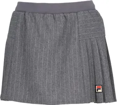 フィラ FILA テニス スコート レディース ウィメンズ 女性 大人 スカート ボトムス ウェア ロゴ ワンポイント サイドプリーツ 躍動感 部活動 クラブ サークル スクール 練習  EL0247 20Z ネイビー