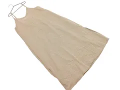 archives アルシーヴ 千鳥格子柄 キャミソール ワンピース sizeM/茶 ◇■ レディース