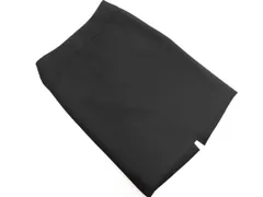 COMME CA DU MODE コム サ デ モード ウール100% タイト スカート size7/黒 ◇■ レディース