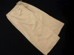 LOWRYS FARM ローリーズファーム フェイクスエード 巻き ラップ スカート sizeF/ベージュ ◇■ レディース