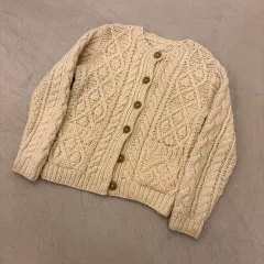 ヴィンテージ ケーブル セーター カーディガン