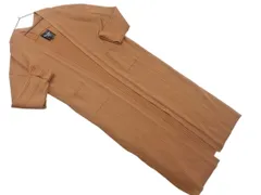 MICA&DEAL マイカ＆ディール ウール混 ロング カーディガン size36/茶 ◇■ レディース