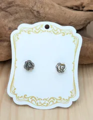 黒蝶貝　ピアス