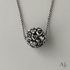 美品ツイストネックレス ♯283C ジョージジェンセン/  ジョージジェンセン ロング ネックレス ツイスト 283C 925