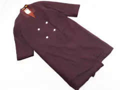 CREOLME クレオルム ウール混 ロング コート sizeS/ボルドー ◇■ レディース