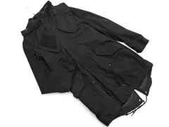 J.N.R.D ジェーエヌアールディー JUNRed ジュンレッド 中綿 ライナー付き モッズ コート size1/黒 ◇■ メンズ