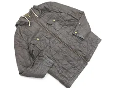 Paul Smith ポールスミス フーディー 中綿 ジャケット sizeL/茶 ◇■ レディース