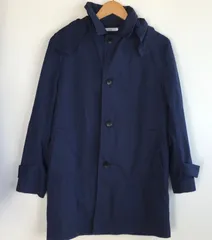 ジャーナルスタンダードレリューム ステンカラーコート メンズ S ネイビー 299220251100102