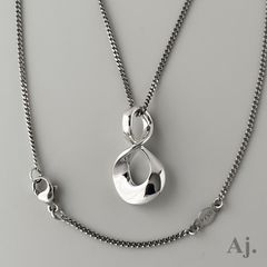 あん様 ジョージジェンセン 391 リーフ ブローチ ヴィヴィアンナ