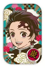 【中古】バッジ・ピンズ(キャラクター) 竈門炭治郎A 「鬼滅の刃 まるかくカンバッジ」