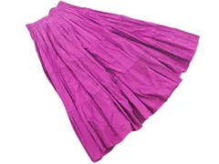 UNITED ARROWS ユナイテッドアローズ コットン ティアード マキシ スカート size36/紫 ■◇ レディース