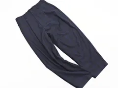 EN ROUTE アンルート ユナイテッドアローズ ウール混 チェック タック テーパード パンツ size1/紺 ◇■ メンズ