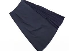 新品 Chesty チェスティ プリーツ 切替 ロング スカート size0/紺 ■■ レディース