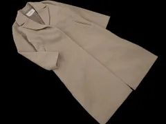NATURAL BEAUTY BASIC ナチュラルビューティーベーシック ウール混 チェスター コート sizeS/ベージュ ◇■ レディース
