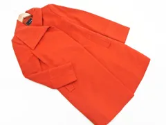 22 OCTOBRE 22 オクトーブル ウール混 コート size38/オレンジ ◇■ レディース