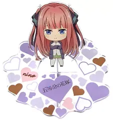 【中古】アクリルスタンド・アクリルパネル 中野二乃 立体アクリルスタンド 「五等分の花嫁」