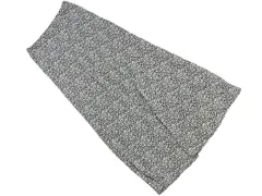 LOWRYS FARM ローリーズファーム 小花柄 ロング スカート sizeF/黒 ■■ レディース