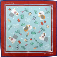 【中古】雑貨 ニャンコ先生(レッド) テーブルナプキン 「一番くじ 夏目友人帳 ～ニャンコ先生のまんぷくビストロ～」 E賞