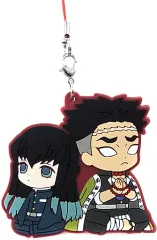 【中古】雑貨 時透無一郎＆悲鳴嶼行冥 「鬼滅の刃 滅!カプセルラバーマスコット4」