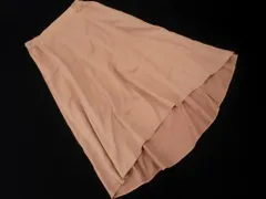 earth music&ecology アースミュージック＆エコロジー フィッシュテール フェイクスエード スカート sizeF/ピンクベージュ ◇■ レディース