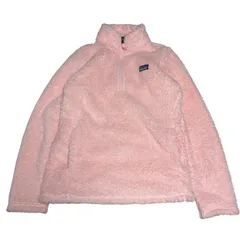 Patagonia パタゴニア ボアフリース ハーフジップ ピンク L レディース モコモコ WORN WEAR STY65495FA18