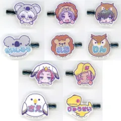 【中古】アクセサリー(非金属) 全5種セット きゅるぽっぷん アクリル前髪クリップ -アニマル着ぐるみ- vol.2 「ブルーロック」