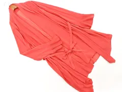 TO BE CHIC トゥービーシック 切替 ロング カーディガン size2/ピンク ■◇ レディース