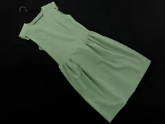 foxey フォクシー ノースリーブ ワンピース size38/緑 ■◆◎レディース