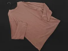 6 ROKU ビューティー＆ユース ユナイテッドアローズ 長袖 カットソー ピンク ◇■ レディース