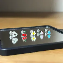 かわいい デザイン ピアス セット ハート/チェリー/花