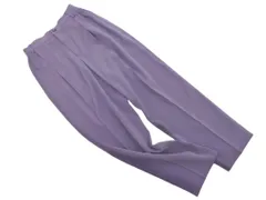 BEAUTY & YOUTH ビューティ&ユース ユナイテッドアローズ センタープレス加工 タック テーパード パンツ sizeM/ラベンダーグレー ◇■ レディース