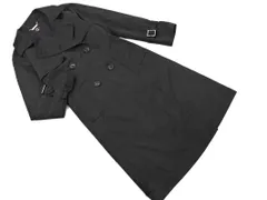 INED イネド トレンチ コート size9/黒 ◇■ レディース