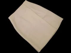 KUMIKYOKU 組曲 ウール100% Aライン 台形 スカート size1/ベージュ ◇■ レディース