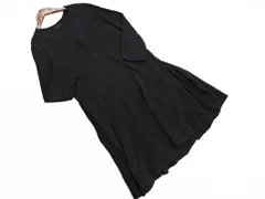 TO BE CHIC トゥービーシック ロング カーディガン size40/黒 ◇■ レディース