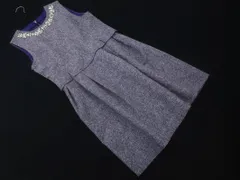 新品 tocco closet トッコクローゼット フェイクレイヤード ノースリーブ ワンピース sizeM/紺 ◇■ レディース