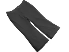 EVEX by KRIZIA エヴェックスバイクリツィア 大きいサイズ ウール混 クロップド パンツ size48/黒 ◇■ レディース