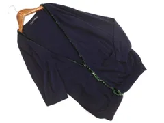 green label relaxing グリーンレーベルリラクシング ユナイテッドアローズ Vネック カーディガン 紺 ◇■ レディース