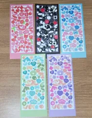 ダイアリーデコ ポラロイドデコレーション デコ シール ステッカー 5枚