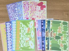 ダイアリーデコ ポラロイドデコレーション デコ シール ステッカー 12枚