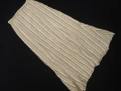 BEAUTY & YOUTH ビューティ&ユース ユナイテッドアローズ ストライプ マキシ スカート sizeS/ベージュ ◇■ レディース