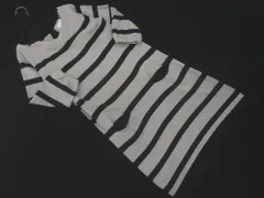 KUMIKYOKU 組曲 ボーダー ニット ワンピース sizeS2/グレーｘ紺 ◇■ レディース